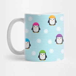 Winter Penguins Mug